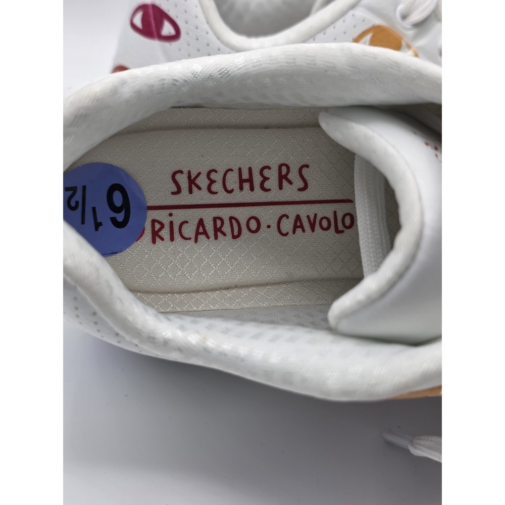 Skechers Women's 177955 Ricardo Cavolo Uno Many Eyes Casual Shoes Sneaker Sz 6.5 - Picture 5 of 6
